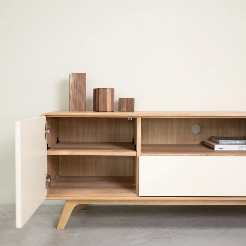 Meuble TV en bois massif OSLO 2 | NordicStory