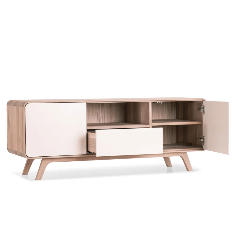 Meuble TV en bois massif OSLO 2 | NordicStory