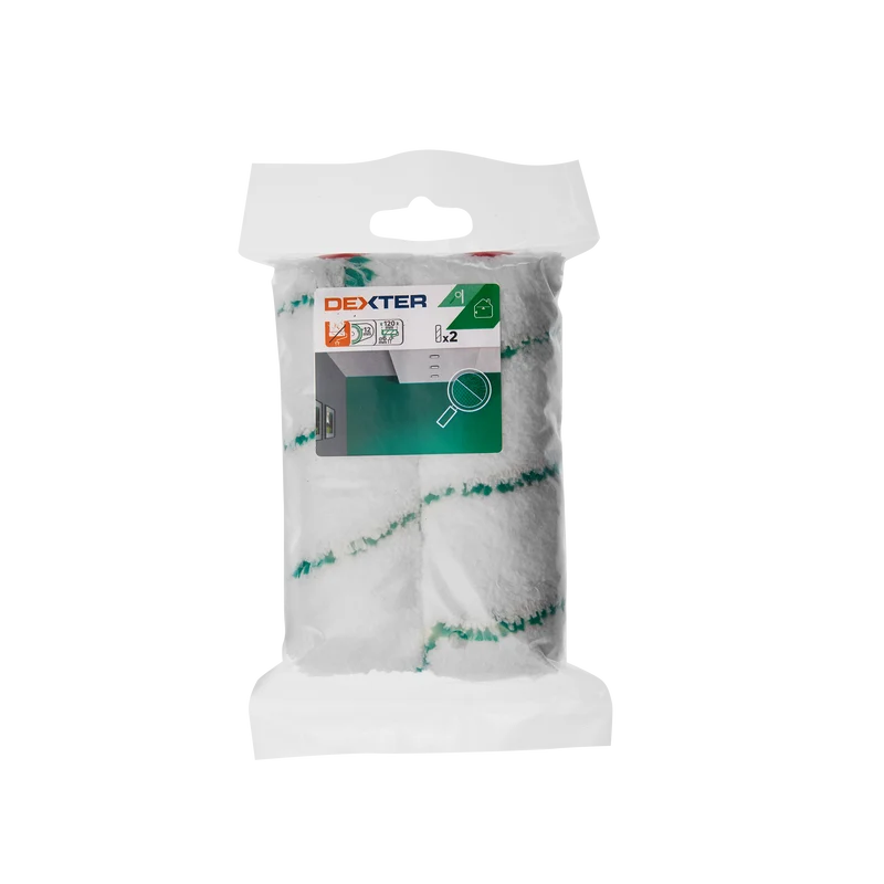 2 RICARICHE MURO POCO RUVIDO 12CM DEXTER