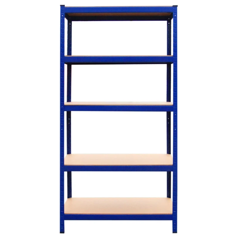 Monster Racking - 9 Rayonnages T-Rax en Acier Bleu 90cm x 45cm x 180cm