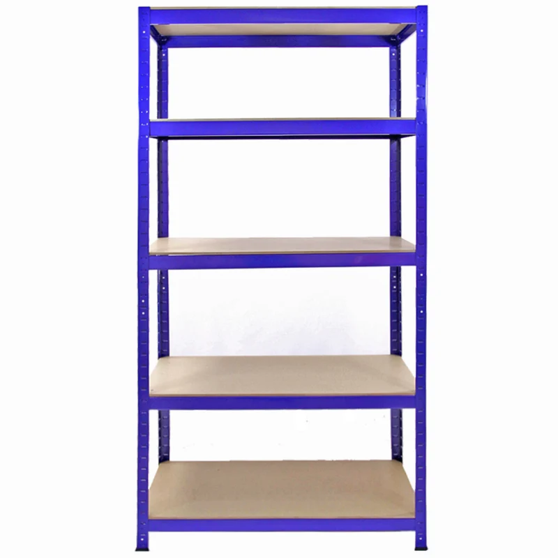 Monster Racking - 5 Rayonnages T-Rax en Acier Bleu 90cm x 45cm x 180cm
