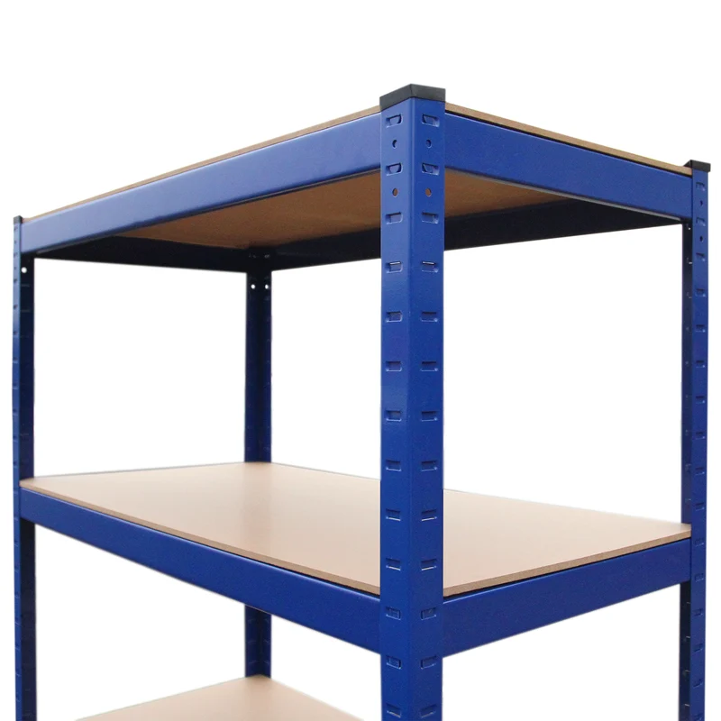Monster Racking - 3 Rayonnages T-Rax en Acier Bleu 90cm x 45cm x 180cm