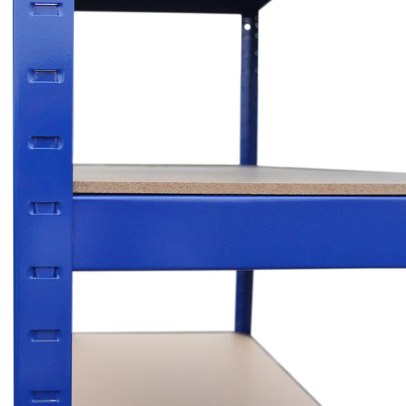 Monster Racking - 3 Rayonnages T-Rax en Acier Bleu 90cm x 45cm x 180cm