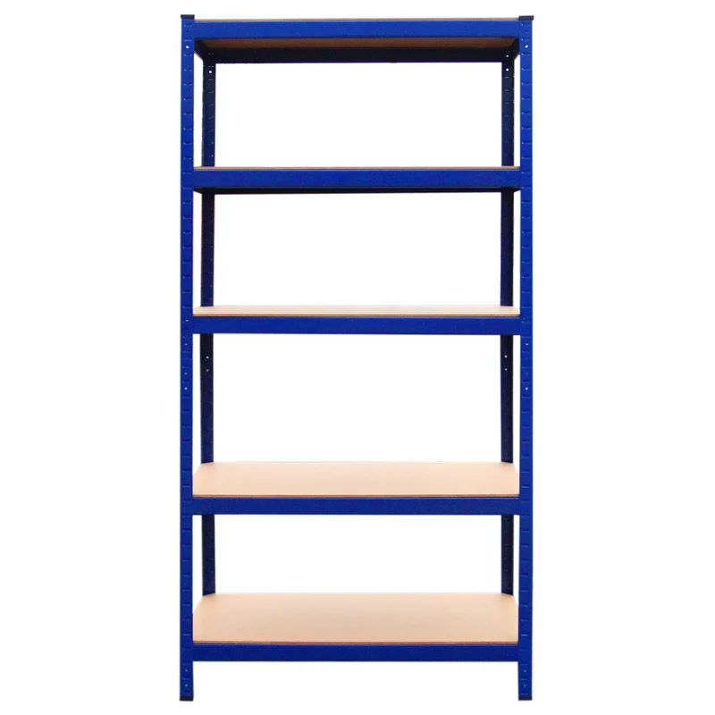 Monster Racking - 3 Rayonnages T-Rax en Acier Bleu 90cm x 45cm x 180cm
