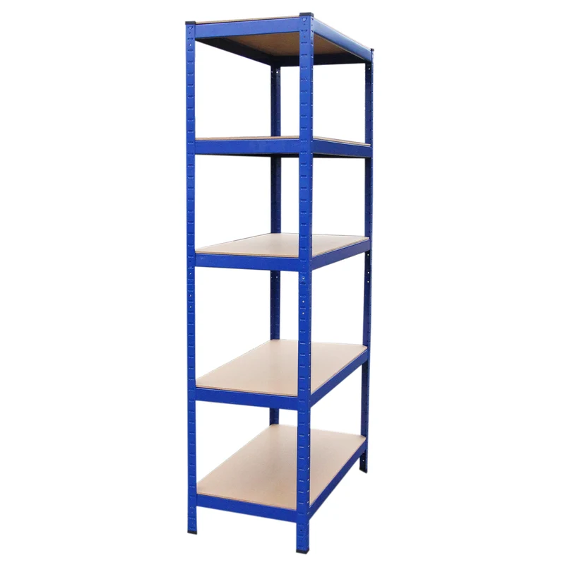Monster Racking - 3 Rayonnages T-Rax en Acier Bleu 90cm x 45cm x 180cm