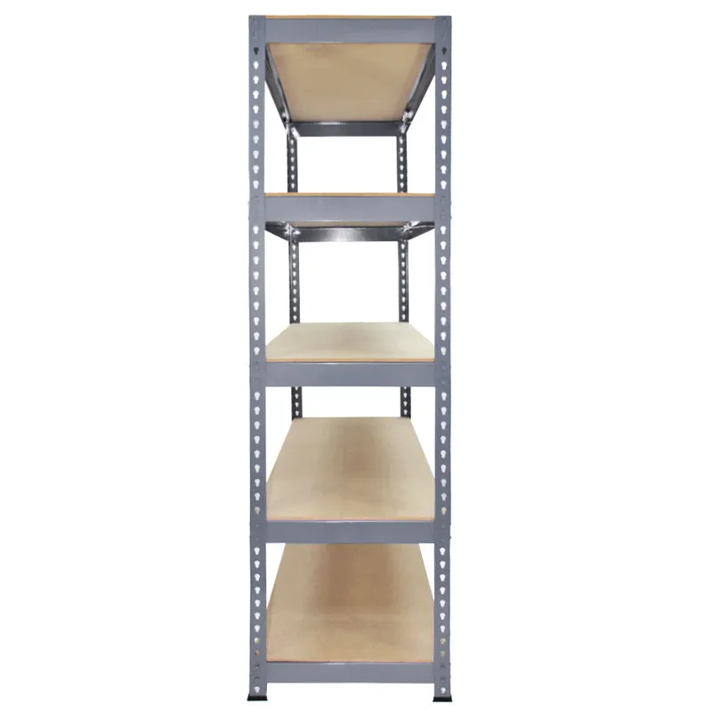 Monster Racking - 3 Rayonnages Q-Rax en Acier Gris 120 x 50 x 182,5 cm & Maillet