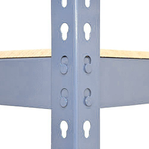 Monster Racking - 3 Rayonnages Q-Rax en Acier Gris 120 x 50 x 182,5 cm & Maillet