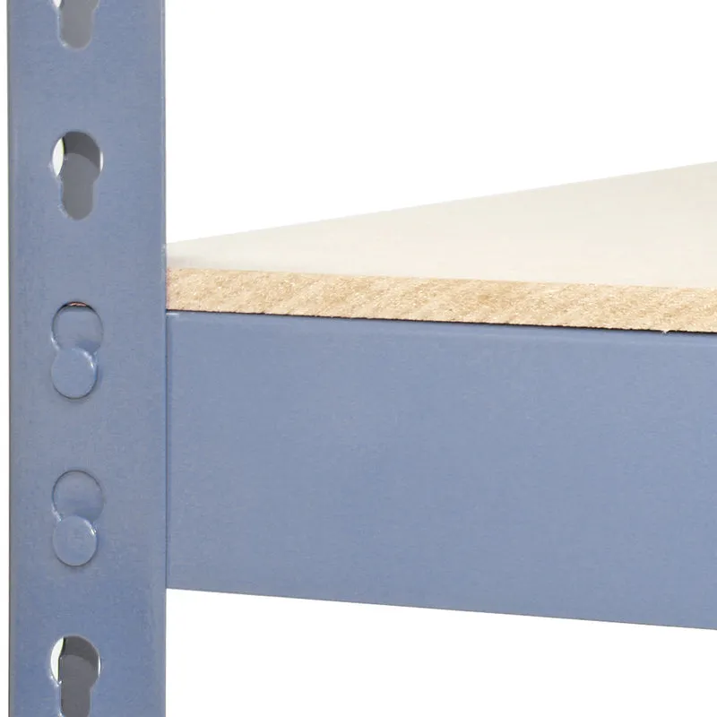 Monster Racking - 3 Rayonnages Q-Rax en Acier Gris 120 x 50 x 182,5 cm
