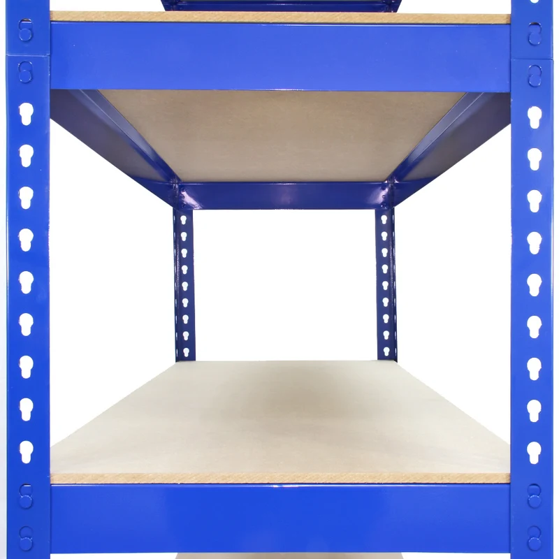 Monster Racking - 1 Rayonnage Q-Rax en Acier Bleu 120cm x 50cm x 180cm