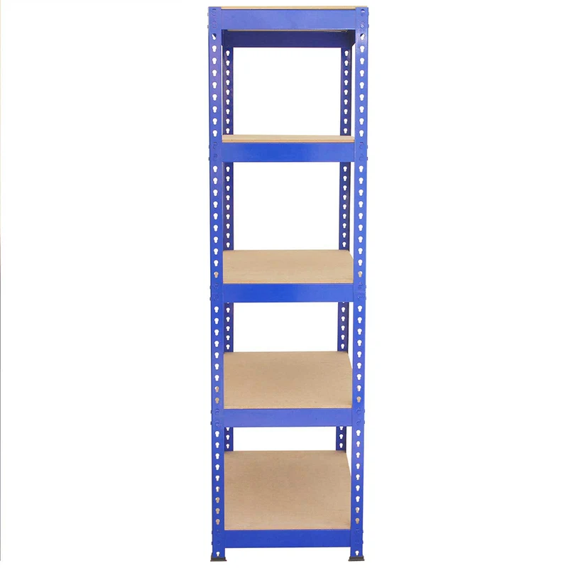 Monster Racking - 1 Rayonnage Q-Rax en Acier Bleu 90 cm x 50 cm x 182,5cm
