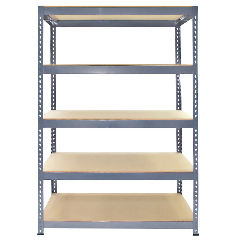 Monster Racking - 3 Rayonnages Q-Rax en Acier Gris 90cm x 50cm x 182,5cm & Maillet