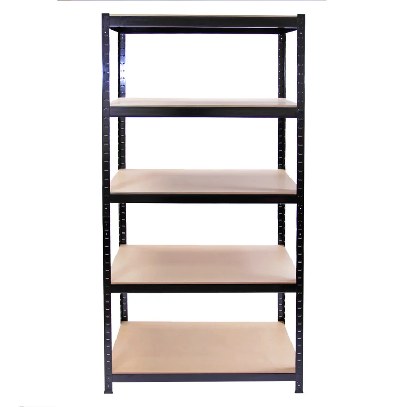 Monster Racking - Lot de 3 Rayonnages T-Rax en Acier Noir & 1 Établi en Acier Noir