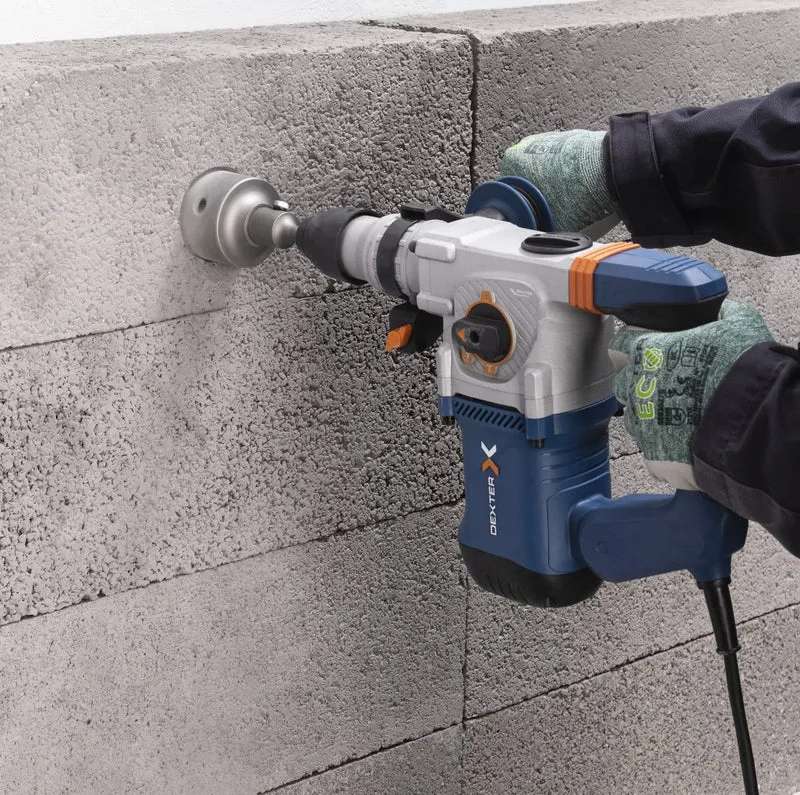 DEXTER 83 MM CONCRETE HOLE SAW WITH STAND AND DRILL BIT