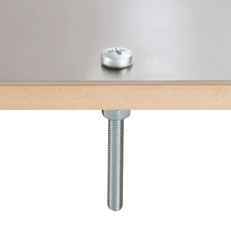 BOLT 2.5 X 8 MM CYLINDRICAL HEAD PH, NUT AND WASHER 30 PIECES