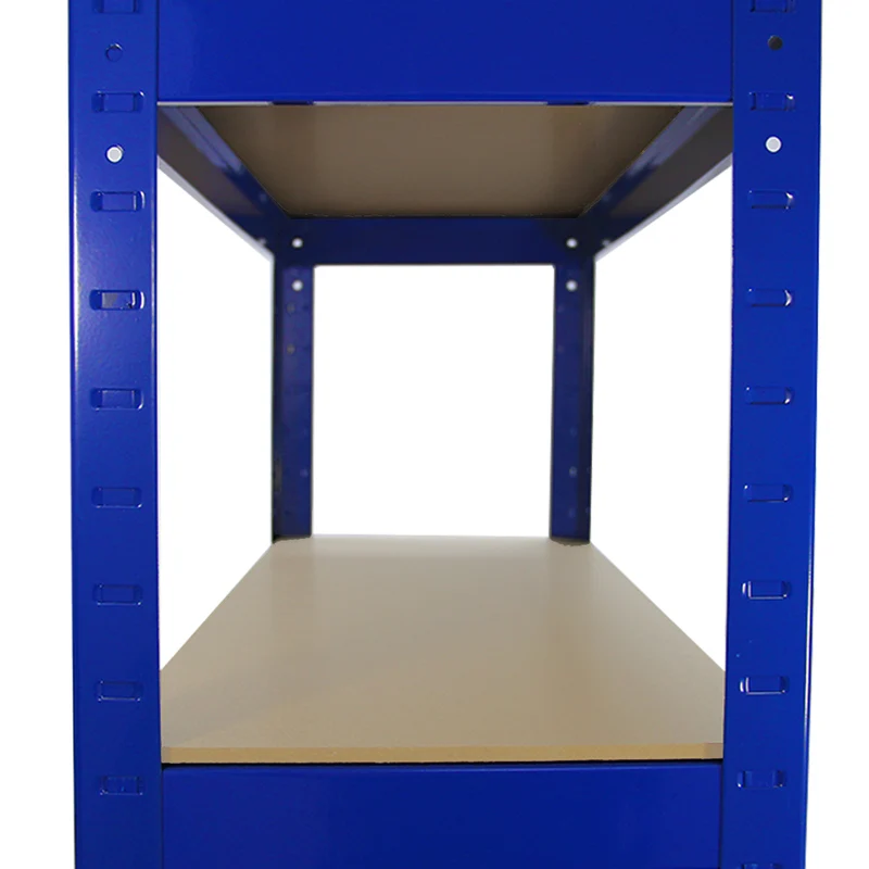Monster Racking - 5 Rayonnages T-Rax en Acier Bleu 75cm x 30cm x 150cm