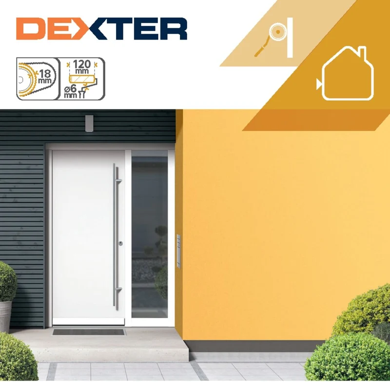 12 CM DEXTER MINI-ROLLER FOR FACADES