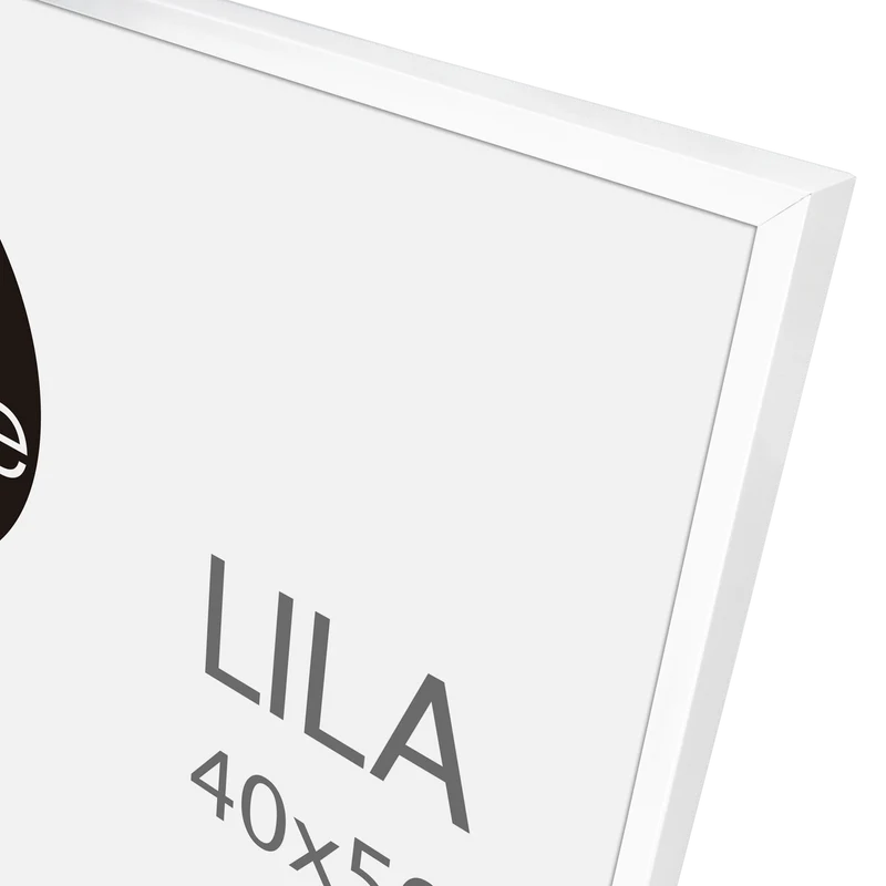 LILA FRAME 40X50 CM PVC WHITE