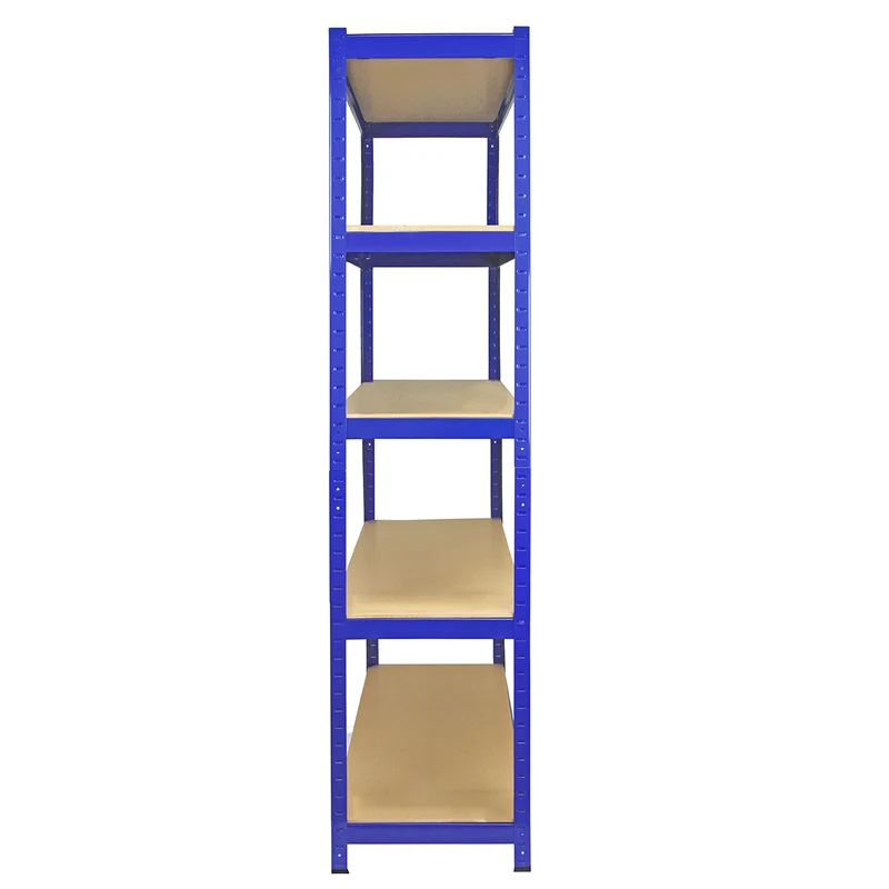 Monster Racking - 2 Rayonnages T-Rax en Acier Bleu 75cm x 30cm x 150cm