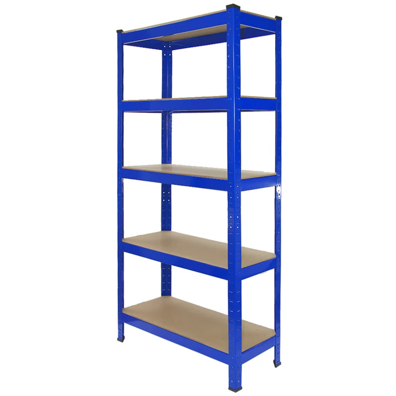 Monster Racking - 2 Rayonnages T-Rax en Acier Bleu 75cm x 30cm x 150cm