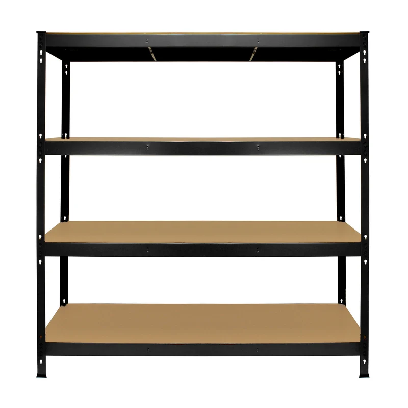 Monster Racking - 1 Rayonnage Q-Rax en Acier Noir 160cm x 60cm x 160cm