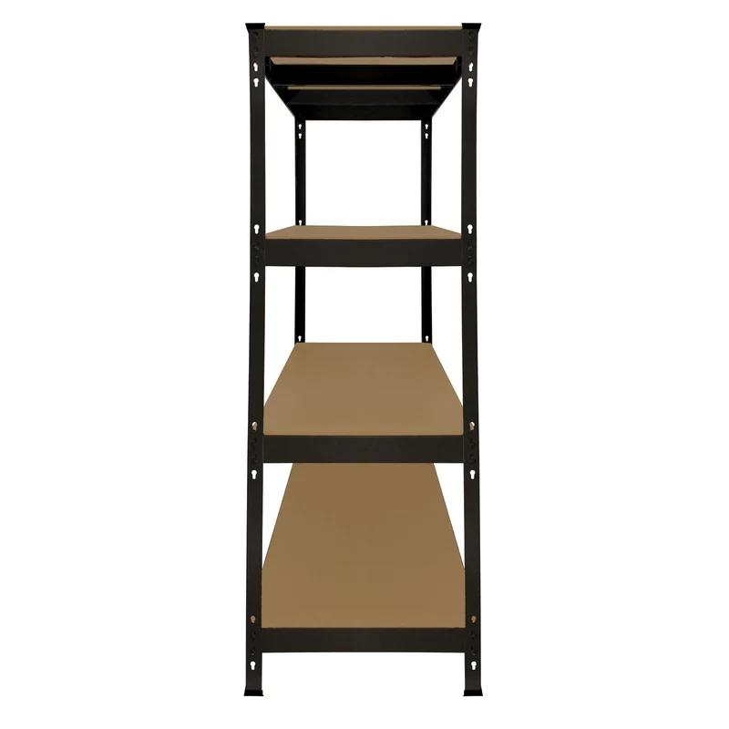 Monster Racking - 1 Rayonnage Q-Rax en Acier Noir 160cm x 60cm x 160cm
