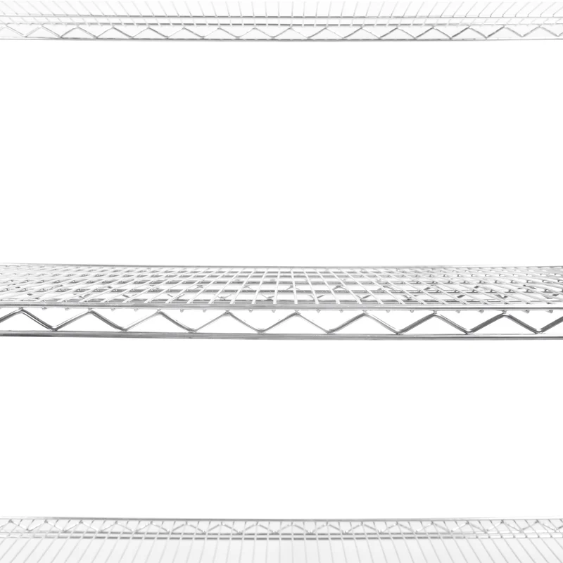 KuKoo Étagère en Fil d'Acier 60 cm x 120 cm x 180 cm