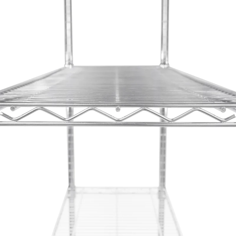 KuKoo Étagère en Fil d'Acier 45 cm x 120 cm x 180 cm