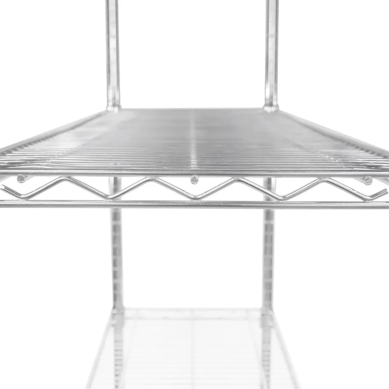 KuKoo Étagère en Fil d'Acier 35 cm x 90 cm x 180 cm