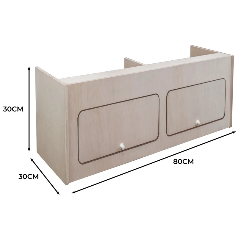 Armoire de Rangement pour Camping-Car – 80 x 30 x 30 cm
