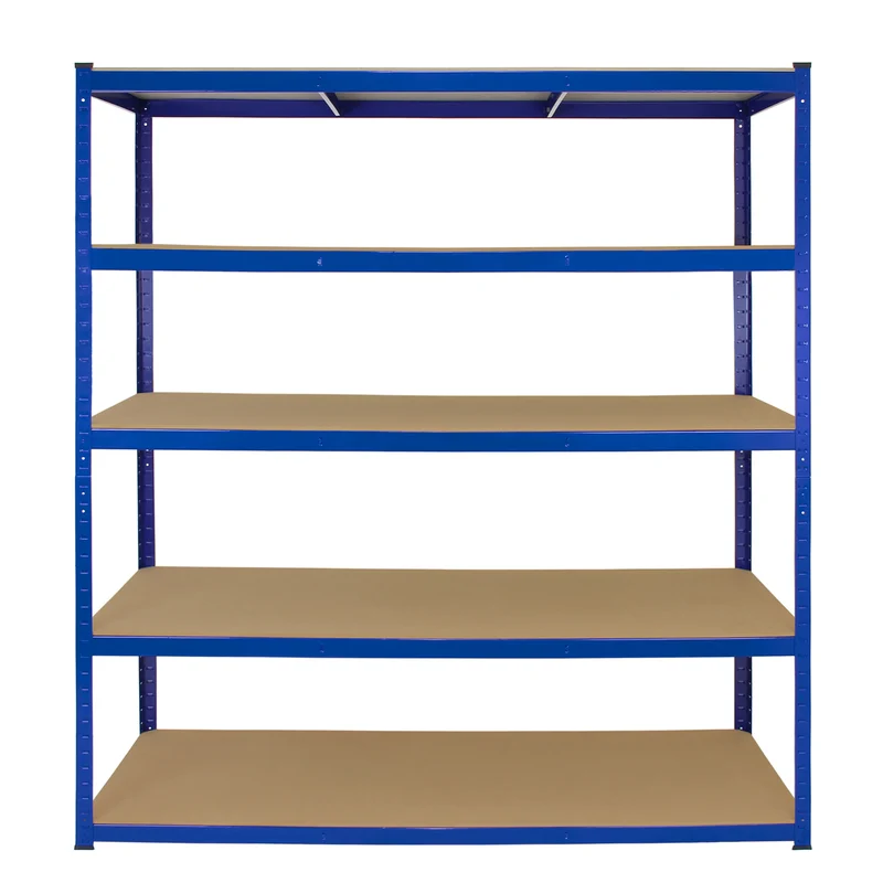Monster Racking - 3 Rayonnages T-Rax en Acier Bleu 160cm x 60cm x 180cm