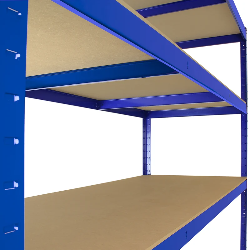 Monster Racking - 3 Rayonnages T-Rax en Acier Bleu 160cm x 60cm x 180cm