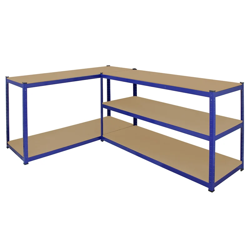 Monster Racking - 1 Rayonnage T-Rax en Acier Bleu 160cm x 60cm x 180cm