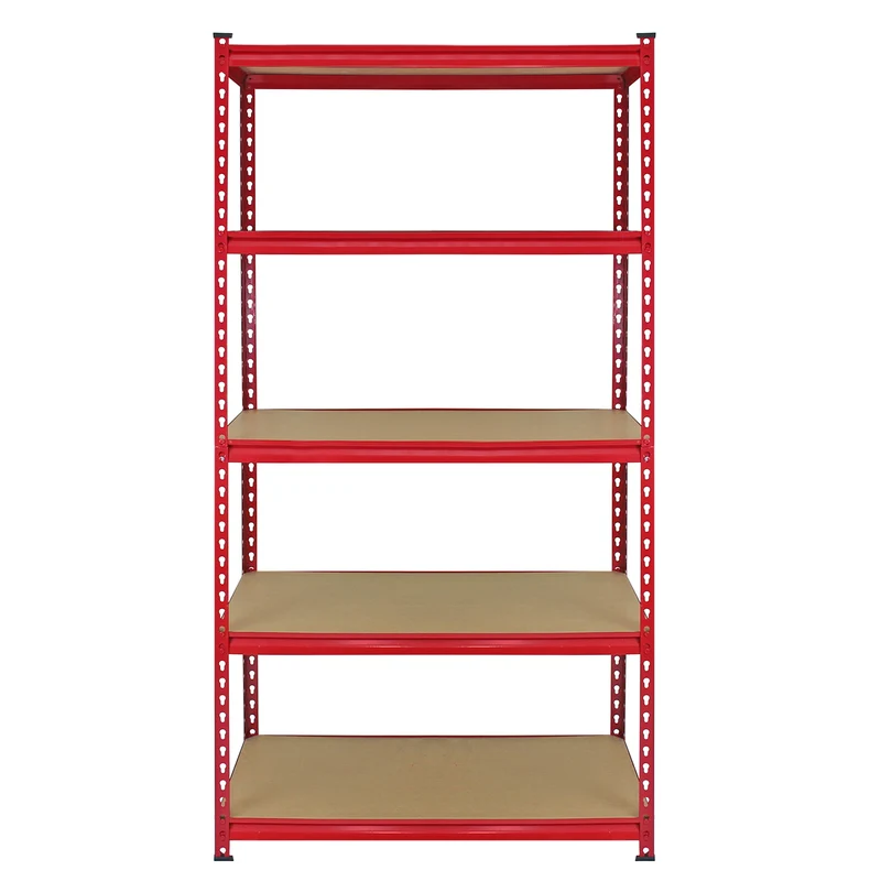 Monster Racking - 1 Rayonnage Z-Rax en Acier Rouge 90cm x 45cm x 183cm