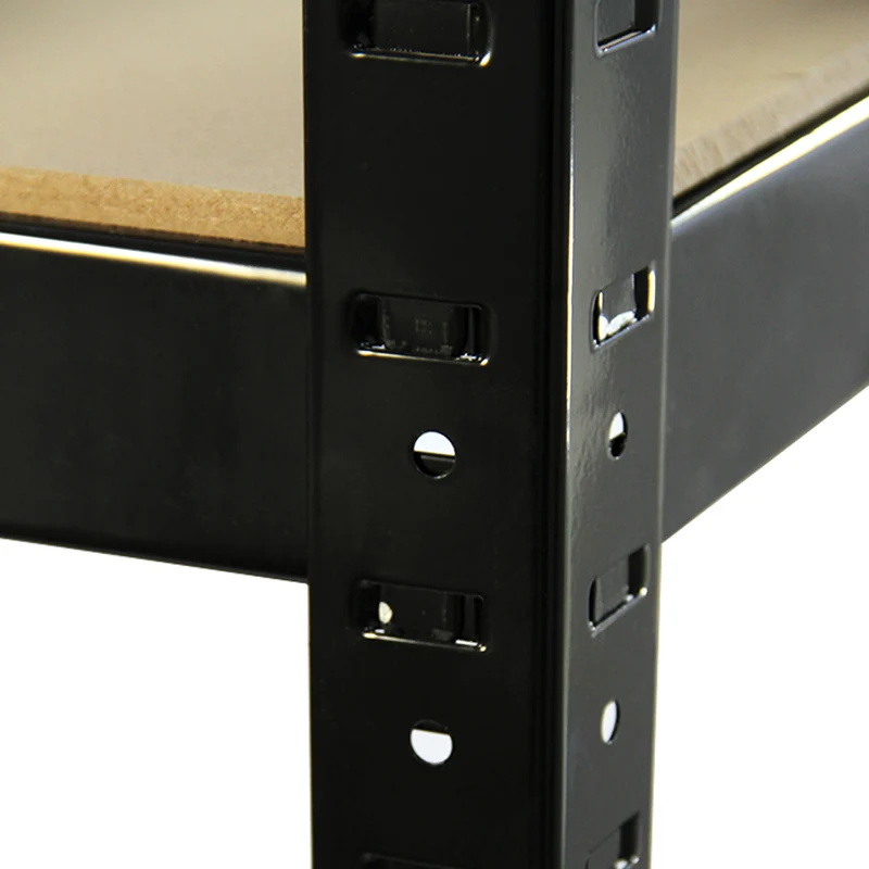 Monster Racking - 2 Rayonnages T-Rax en Acier Noir 75cm x 150cm x 30cm