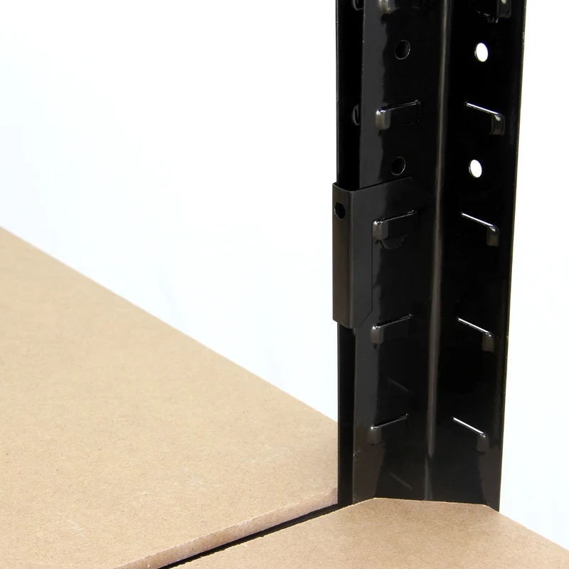 Monster Racking - 2 Rayonnages T-Rax en Acier Noir 75cm x 150cm x 30cm