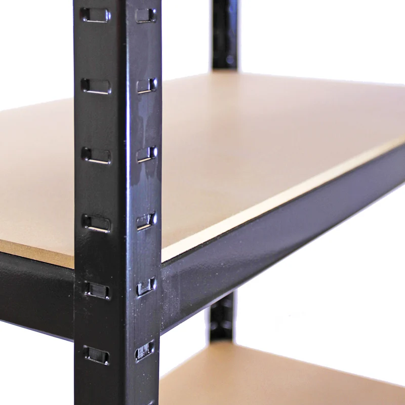 Monster Racking - 10 Rayonnages T-Rax en Acier Noir 90cm x 45cm x 180 cm