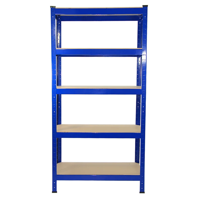 Monster Racking - 6 Rayonnages T-Rax en Acier Bleu 75cm x 30cm x 150cm
