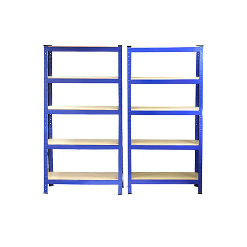Monster Racking - 2 Rayonnages T-Rax en Acier Bleu 75cm x 30cm x 150 cm
