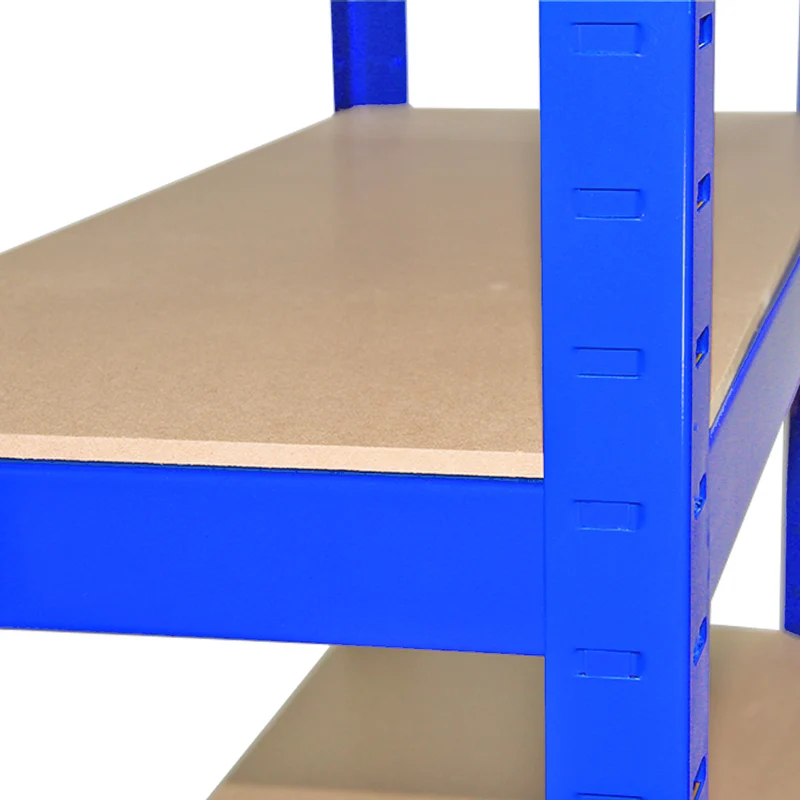 Monster Racking - 2 Rayonnages T-Rax en Acier Bleu 75cm x 30cm x 150 cm