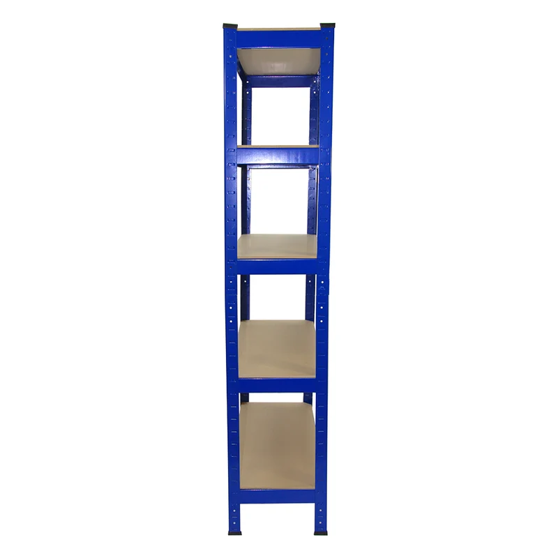 Monster Racking - 10 Rayonnages T-Rax en Acier Bleu 75cm x 30cm x 150cm