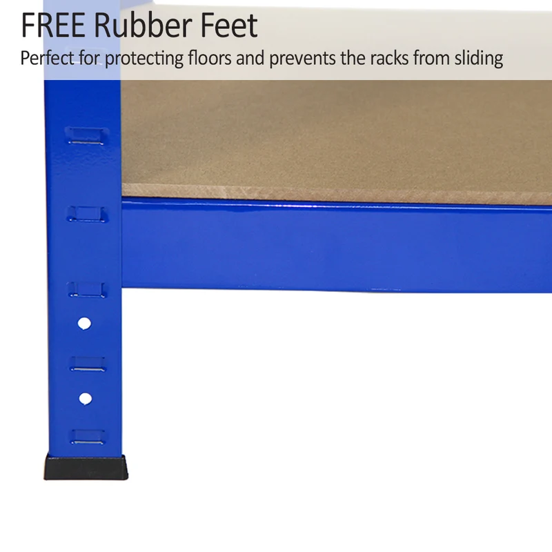 Monster Racking - 1 Rayonnage T-Rax en Acier Bleu 75cm x 30cm x 150cm