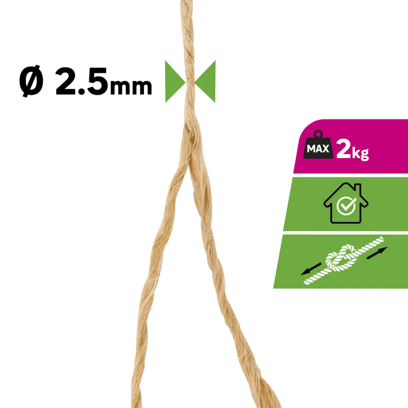 JUTE YARN D2.5MM 30M