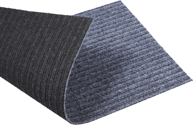 DOORMAT JEAN GRAY 33X55 CM POLYESTER