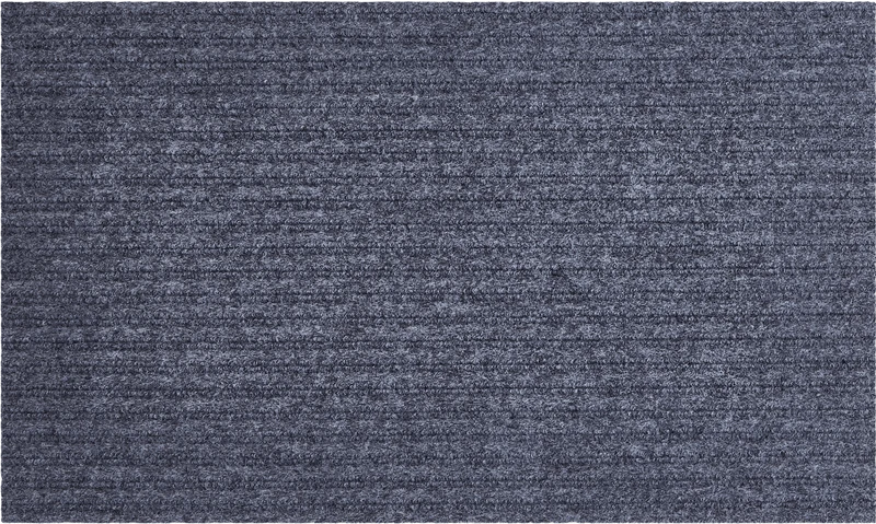 DOORMAT JEAN GRAY 33X55 CM POLYESTER
