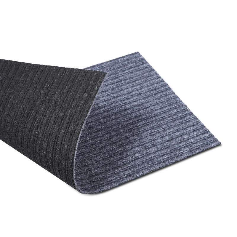 DOORMAT JEAN GRAY 33X55 CM POLYESTER
