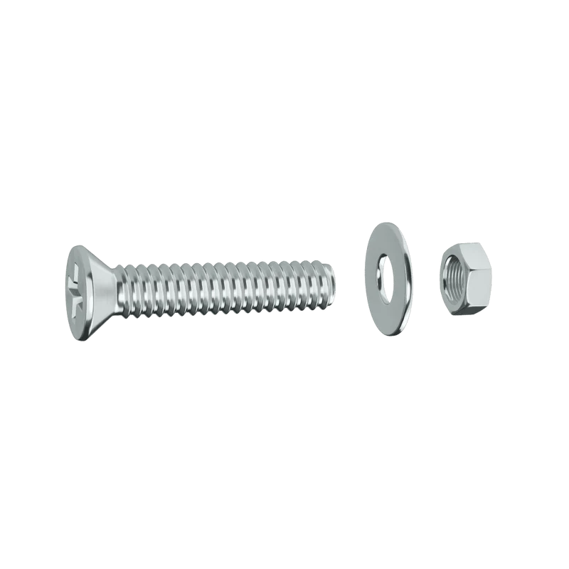3 X 10 MM COUNTERSUNK HEAD BOLT PH. NUT
