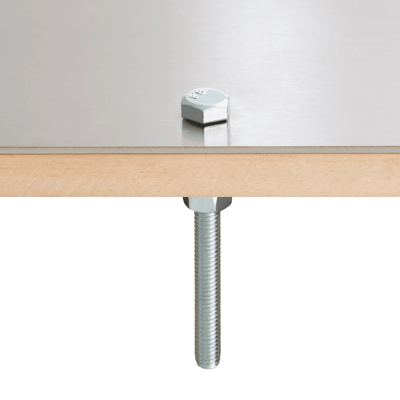 6 HEXAGONAL HEAD BOLT GALVANIAT STEEL