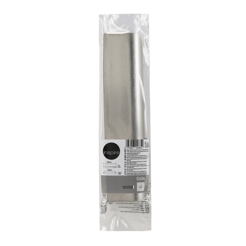 1 OSLO HANDLE SPACING 128MM IN NICKEL