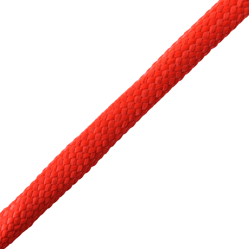 BRIGHT RED PP ROPE D6MM 10M