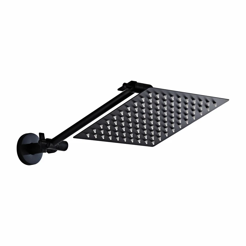 Square 20cm Wool Shower Head in ABS